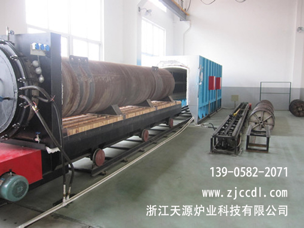 臺(tái)車(chē)式銅管真空退火爐